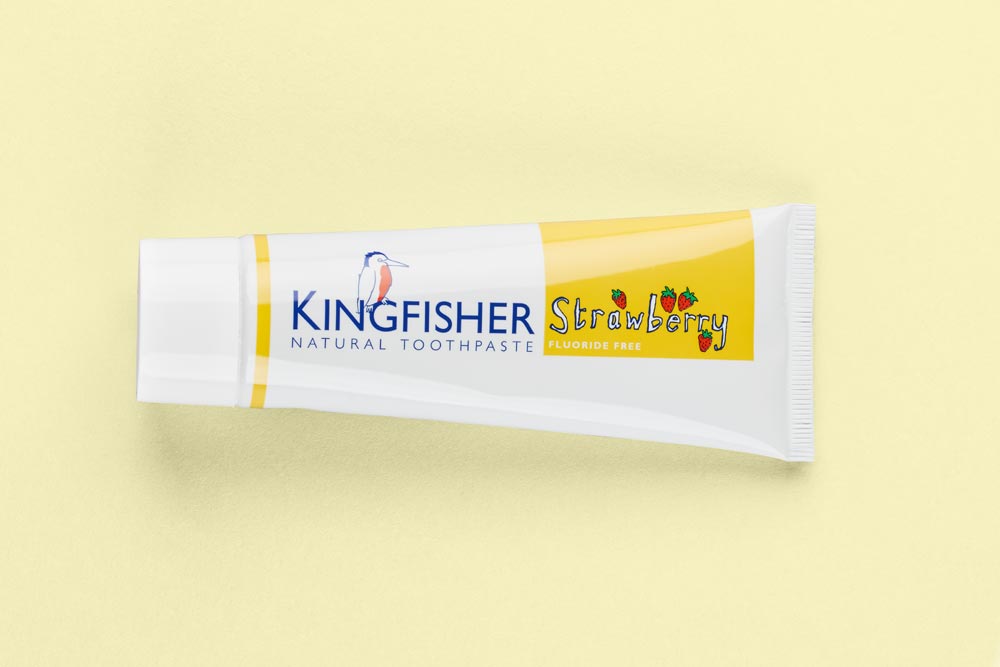 Natural Toothpaste Fluoride Free Strawberry
