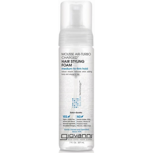Natural Mousse Hair Styling Foam